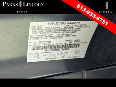 2017 Ford Taurus SEL