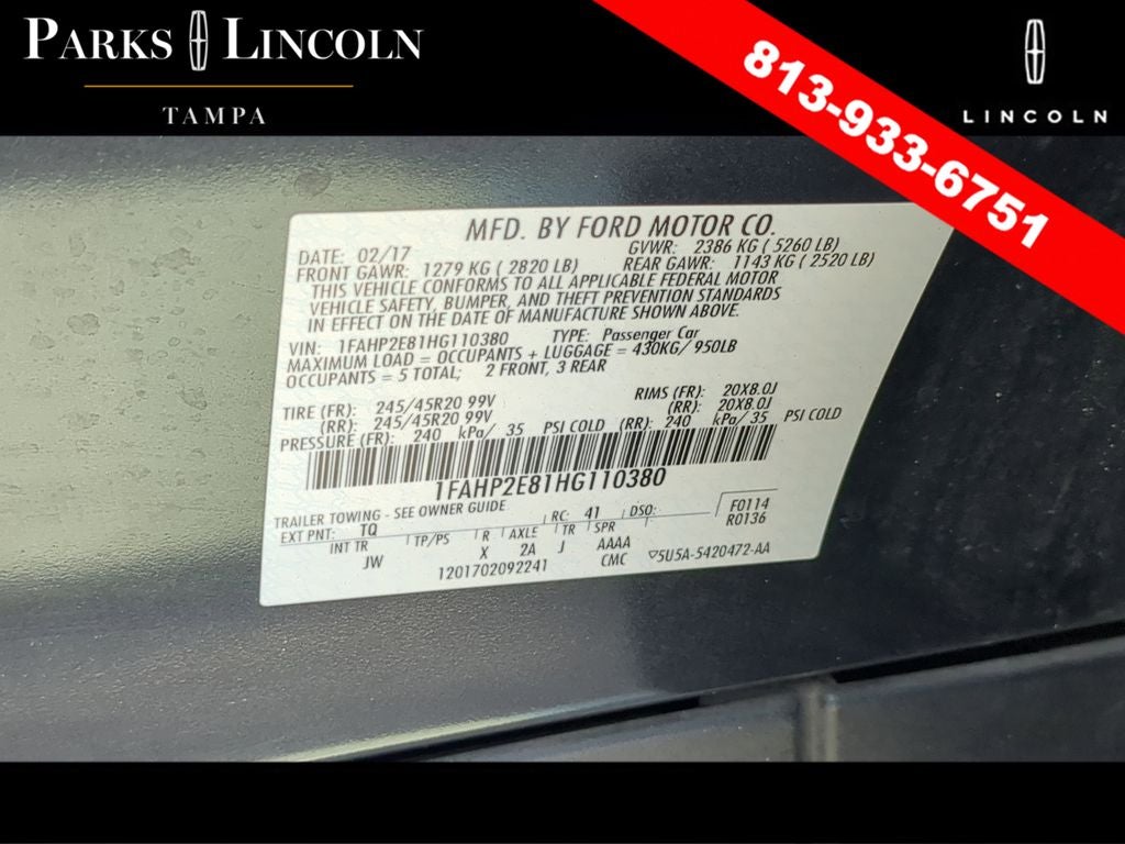 2017 Ford Taurus SEL