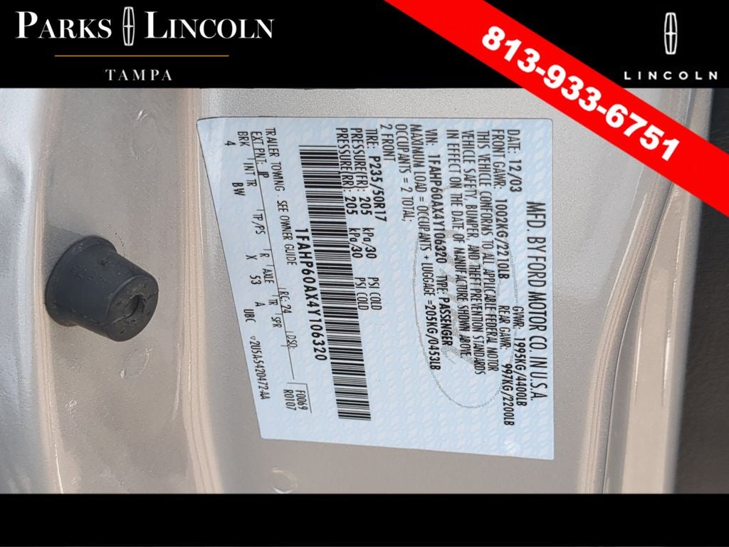 2004 Ford Thunderbird Base