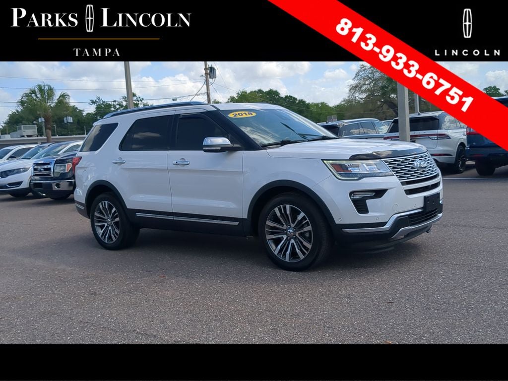 2018 Ford Explorer Platinum