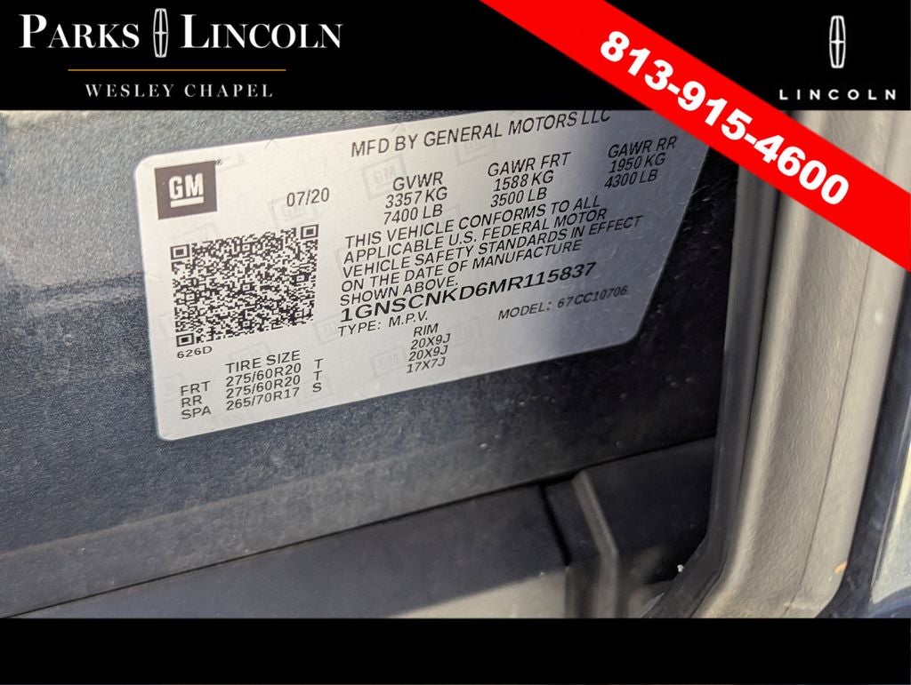 2021 Chevrolet Tahoe LT