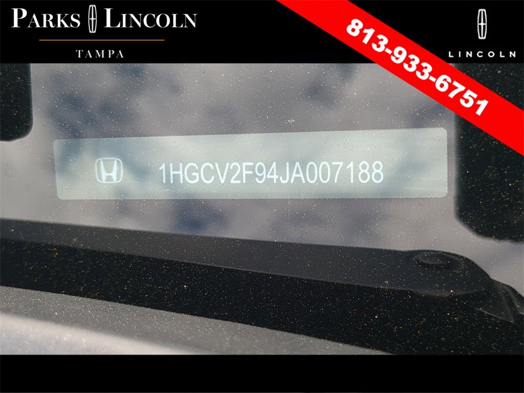 2018 Honda Accord Touring 2.0T