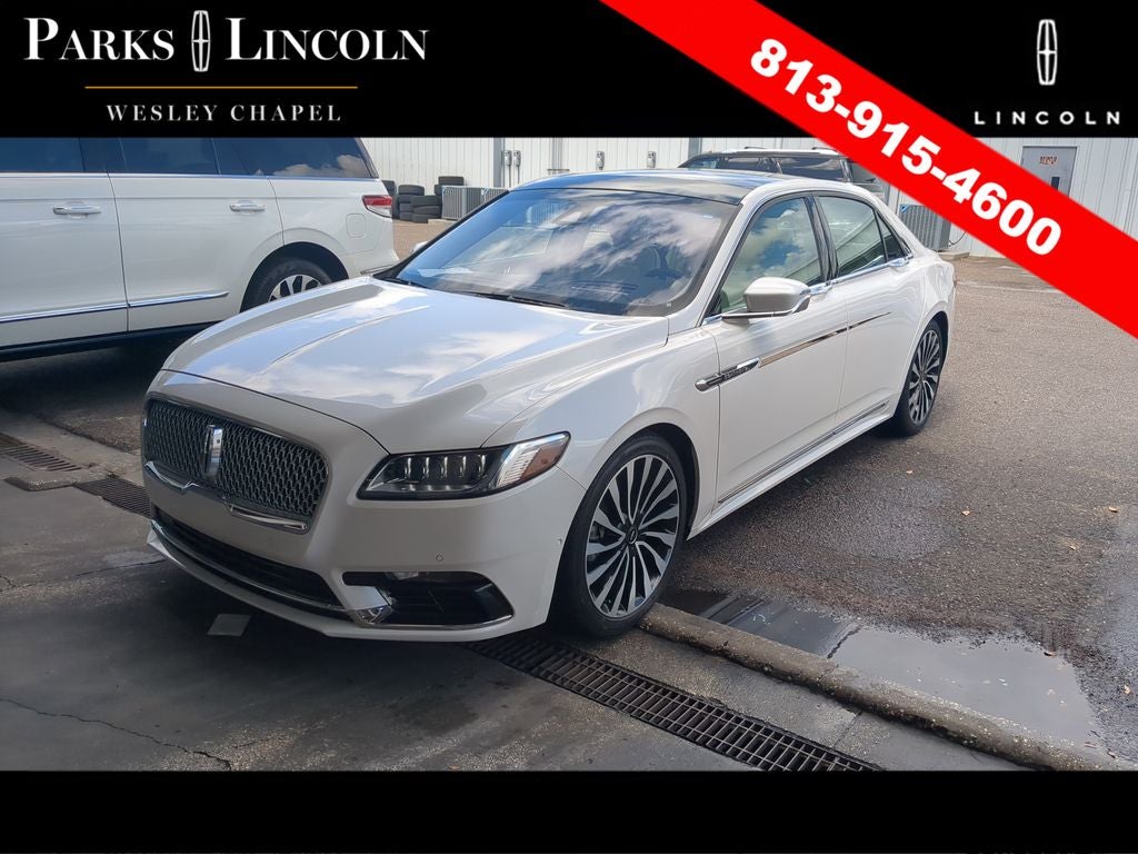2018 Lincoln Continental Black Label