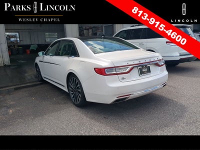 2018 Lincoln Continental Black Label