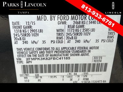 2015 Ford Edge Titanium