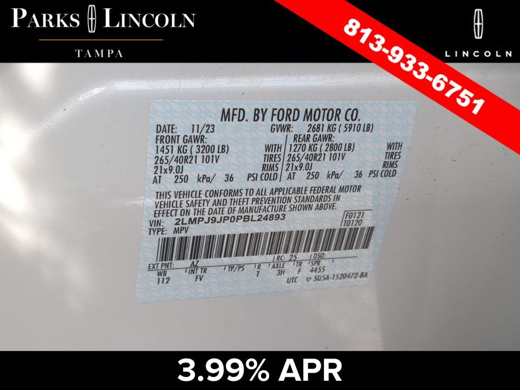 2023 Lincoln Nautilus Black Label