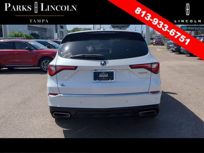2022 Acura MDX Technology