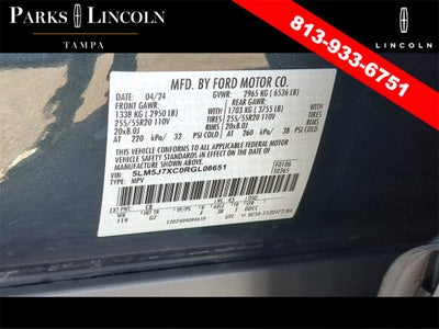 2024 Lincoln Aviator Reserve