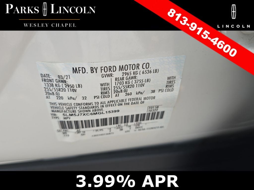 2021 Lincoln Aviator Reserve