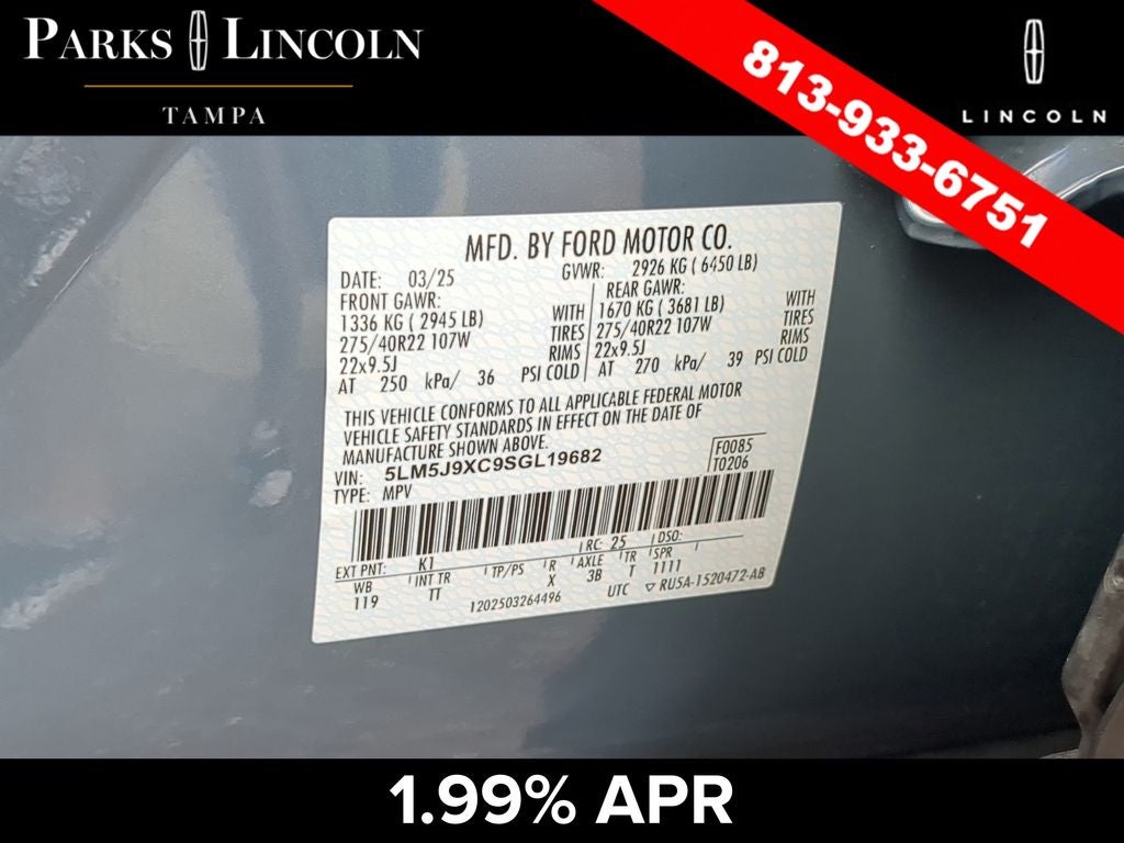 2025 Lincoln Aviator Black Label