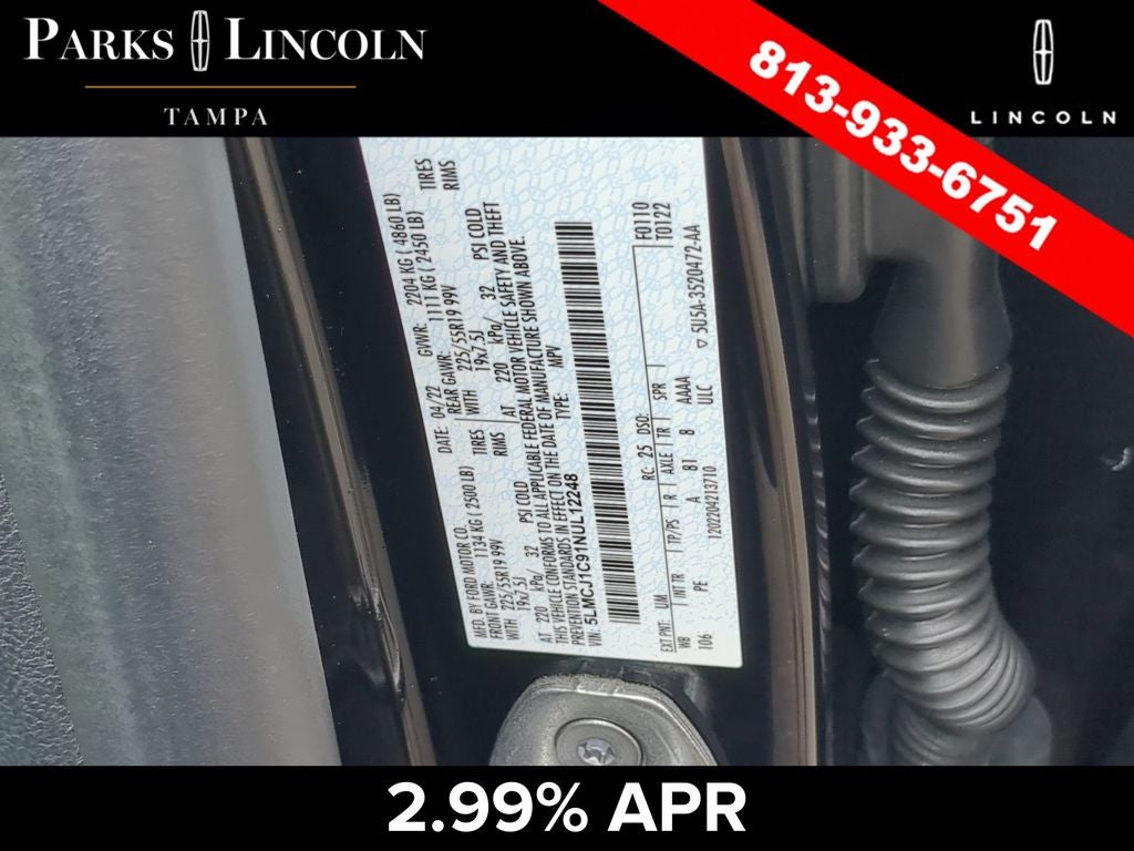 2022 Lincoln Corsair Standard
