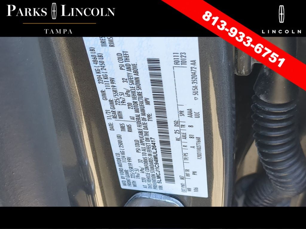 2021 Lincoln Corsair Standard