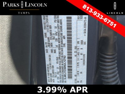 2022 Lincoln Corsair Standard