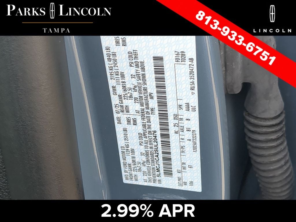 2025 Lincoln Corsair Premiere