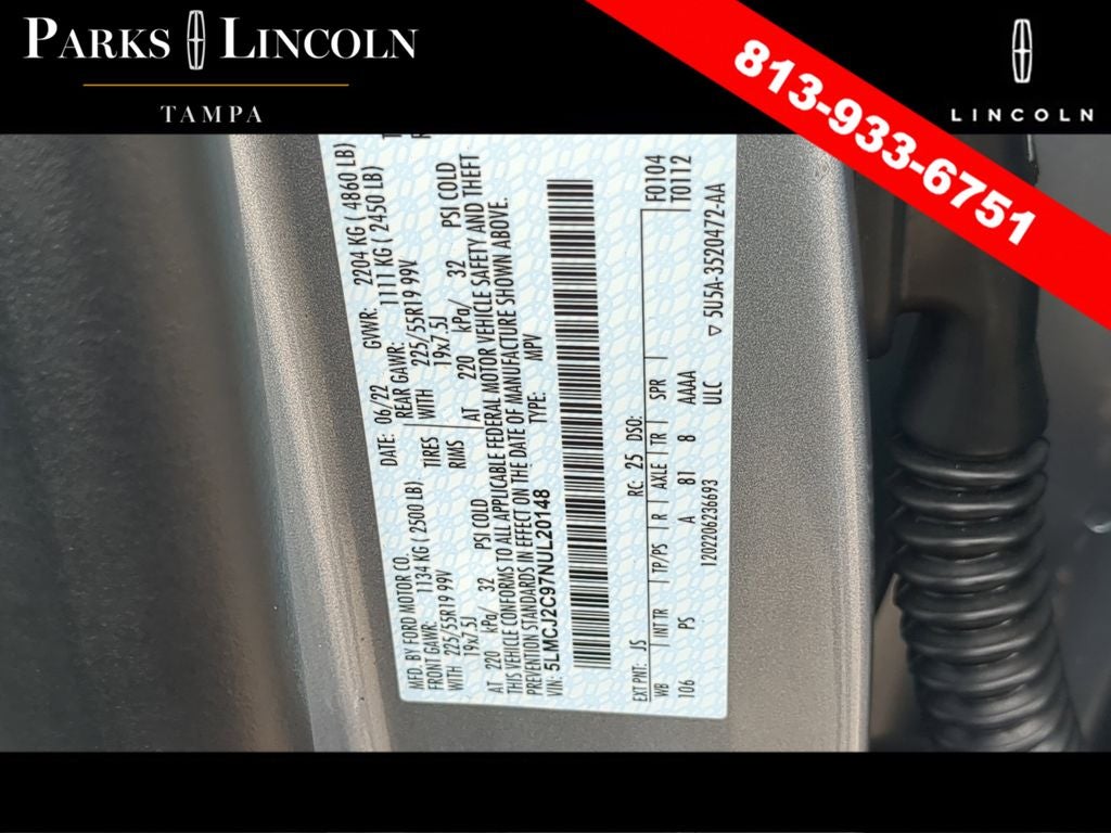 2022 Lincoln Corsair Reserve