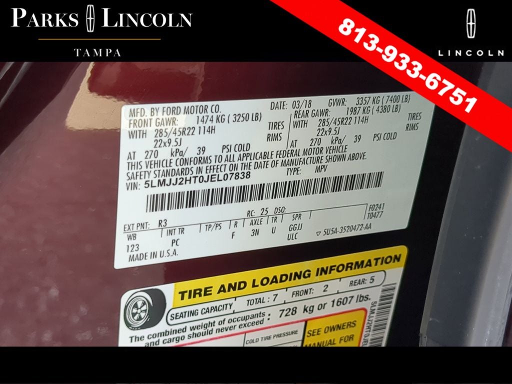 2018 Lincoln Navigator Select