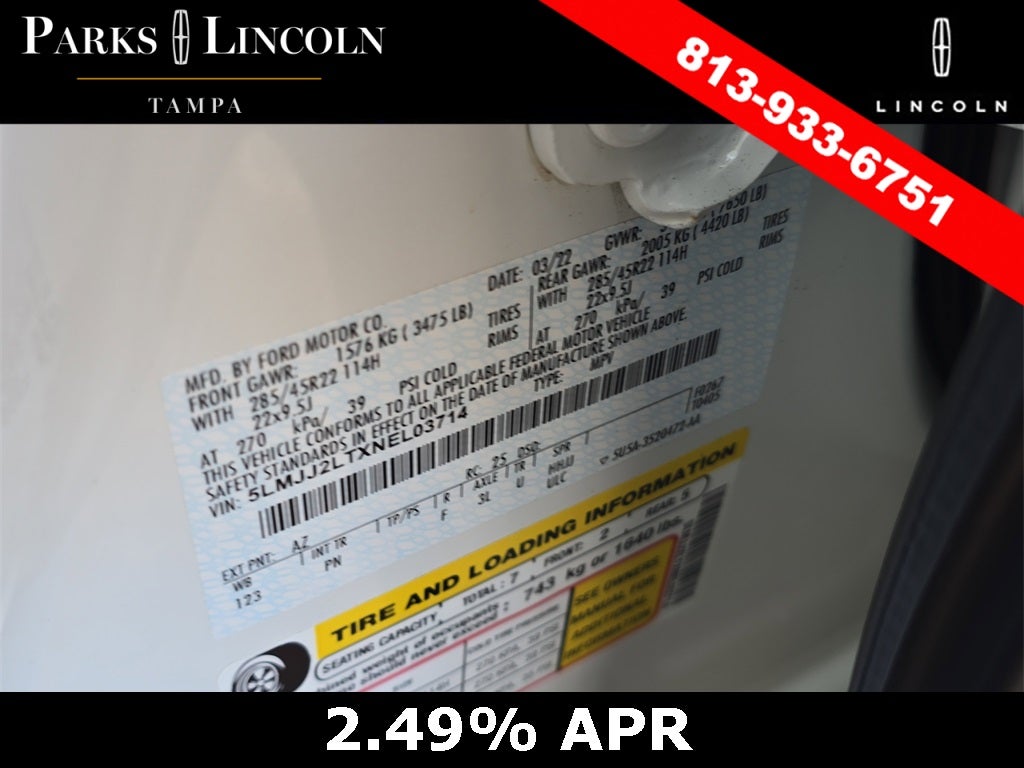 2022 Lincoln Navigator Reserve