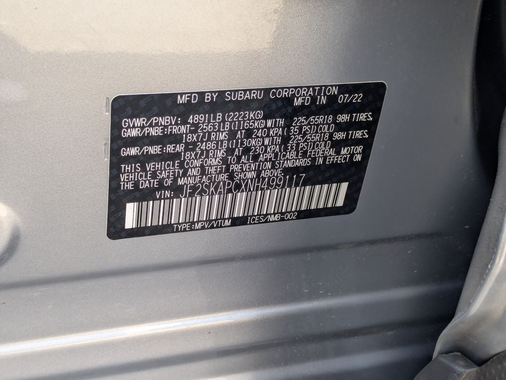 2022 Subaru Forester Limited