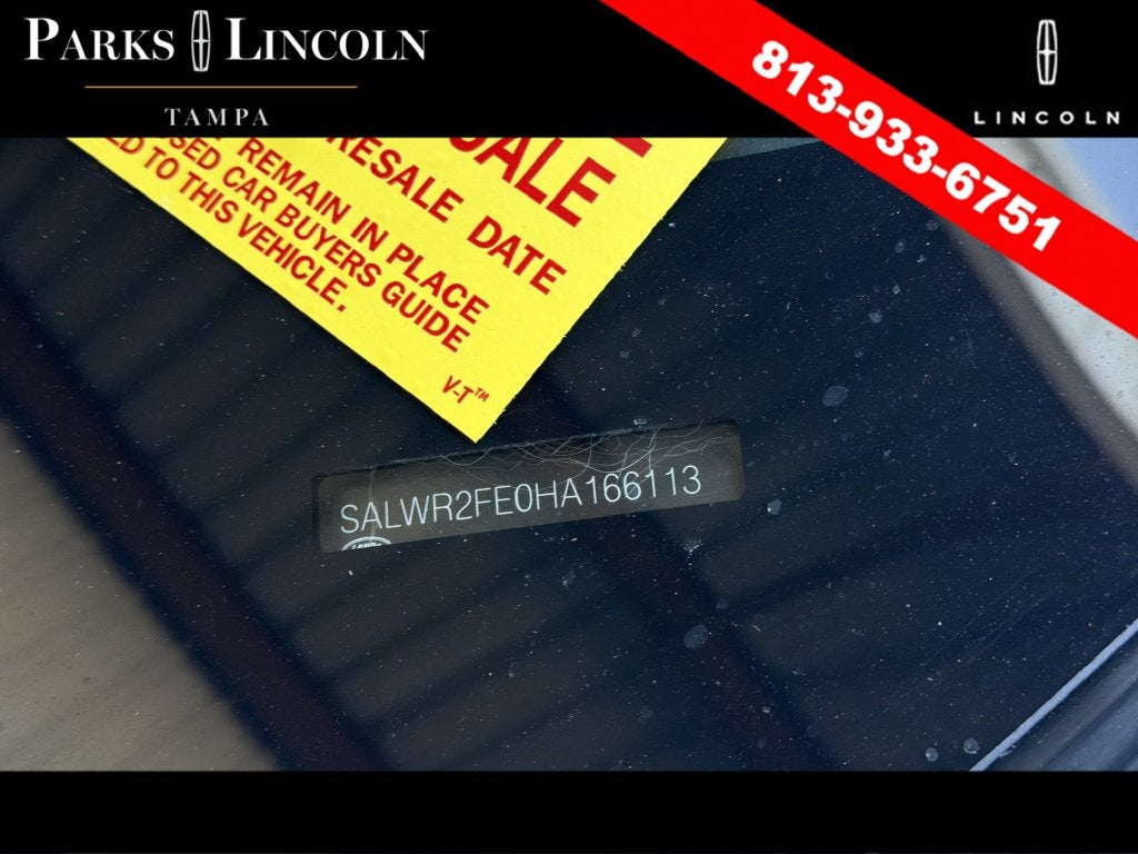 2017 Land Rover Range Rover Sport 5.0L V8 Supercharged