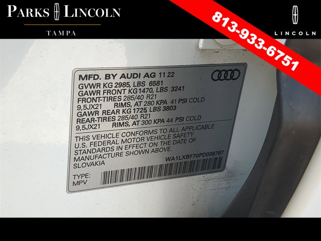 2023 Audi Q7 55 Premium Plus quattro