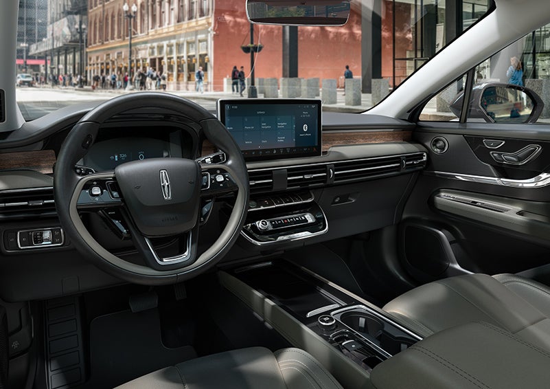The interior dashboard of 2024 Lincoln Corsair® SUV is shown here. | Parks Lincoln of Tampa in Tampa FL