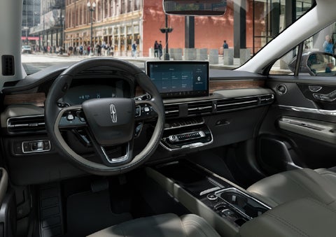 The interior dashboard of 2026 Lincoln Corsair® SUV is shown here. | Parks Lincoln of Tampa in Tampa FL